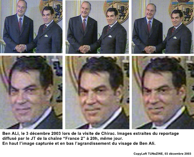 Ben Ali et Chirac, 3 décembre 2003 - 110&nbsp;ko
