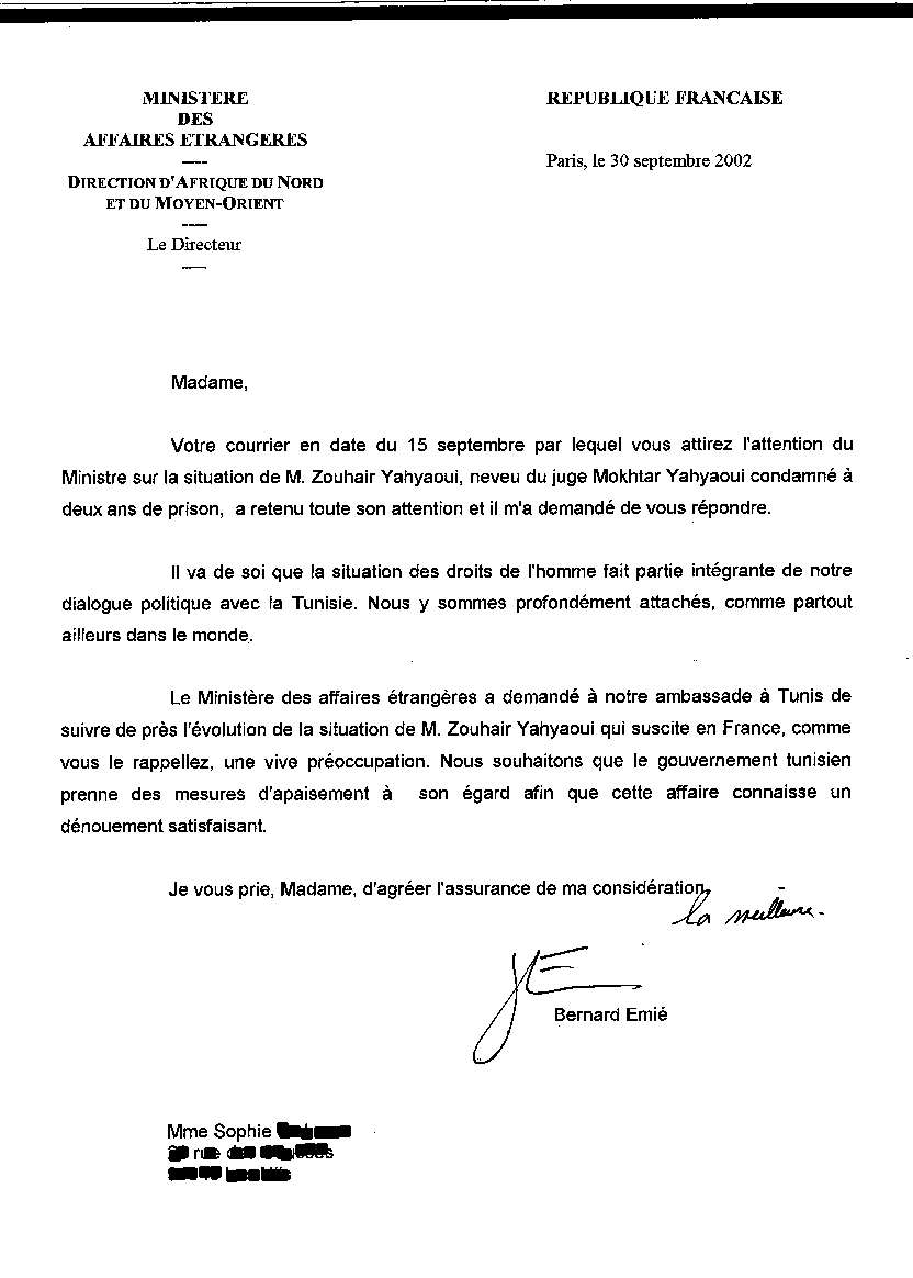 Ministères des Affaires Etrangères