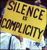 silence is complicity